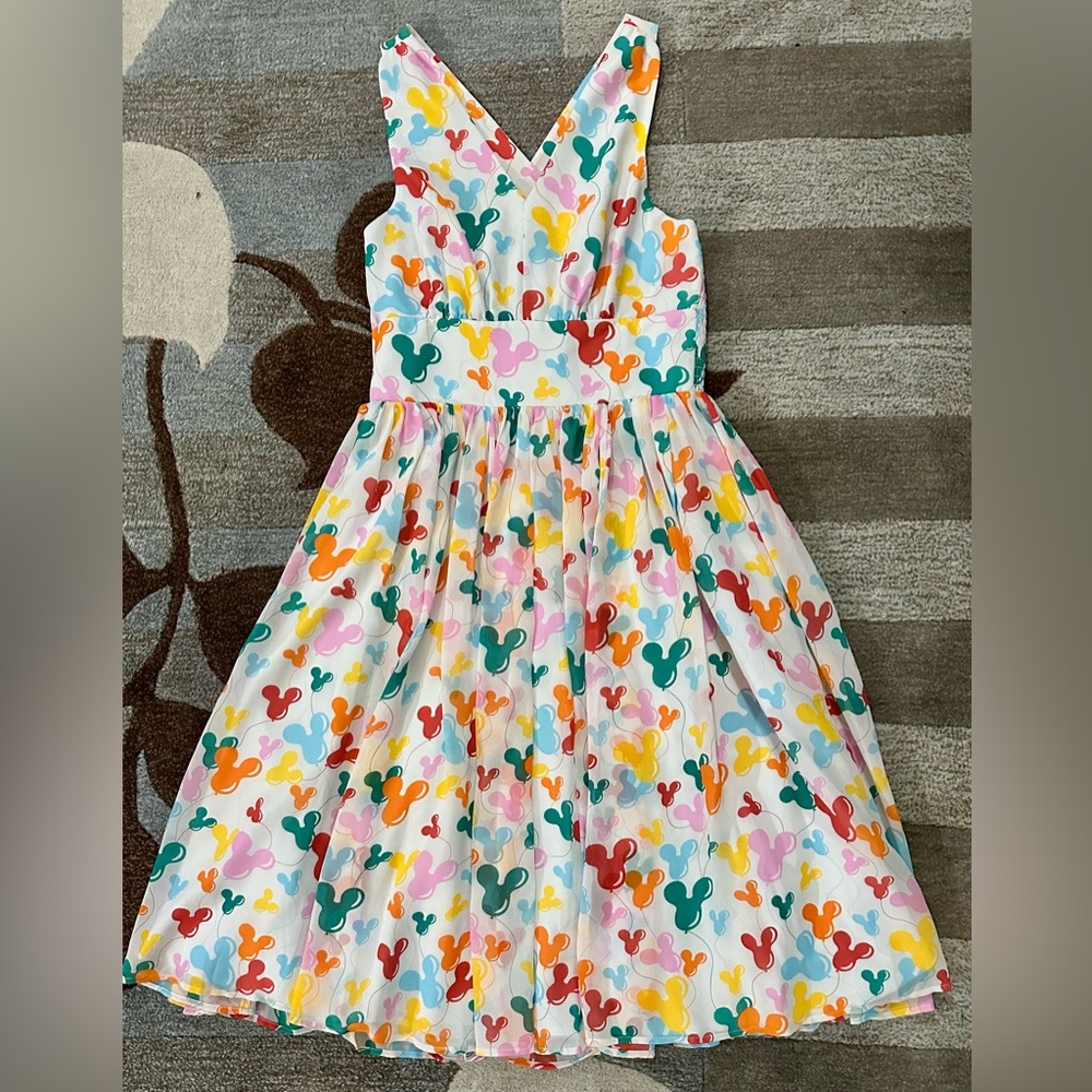 Rare Disney Dress Shop 50th Anniversary Collection Mickey Mouse Balloons Dress - Picture 3 of 10
